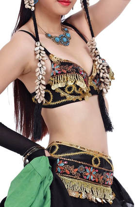 Tribal belly dance  costume