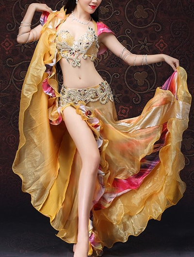 Dancing professional belly dance costume many color and any size 