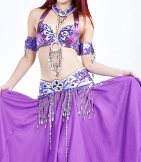 Belly dance costume