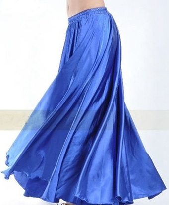 Veil Set Belly Dance Costume Gypsy Dress JUPE Top TMS NAVY BLUE Satin Skirt 