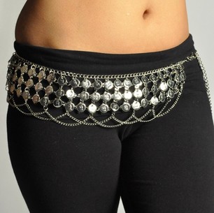 Belly Dance coin hip scarf - Belly Dance Digs