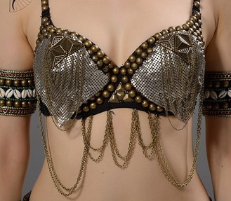 Tribal belly dance costume