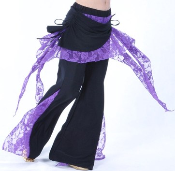 1Pc Tribal Belly Dance Pants Crystal Cotton Pants Belly Dance Practice  Trousers 9 Colors Tribal Dance Costume Belly Dance Pants