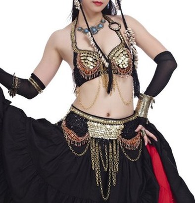 Tribal belly dance costume